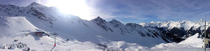 Das Ahrntal in Südtirol ist ein schneesicheres Skigebiet.