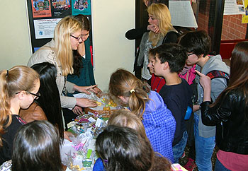 Die selbst gemachten Seifen waren sehr begehrt.