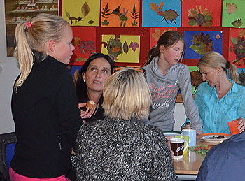 Die 5.-Klässler hatten den Eltern viel zu erzählen