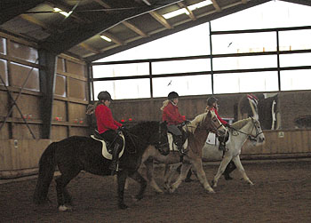 Die Reit-AG zeigte, was sie konnte.