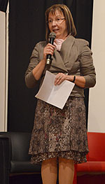 Schulleiterin Ursula Graf begrüßte die Gäste.