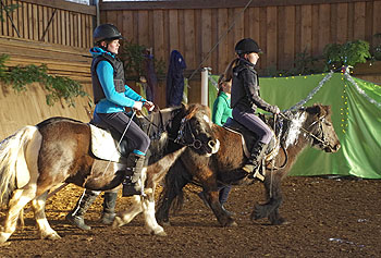 Die Reit-AG zeigte, was sie gelernt hat.