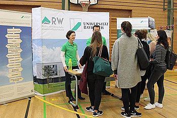 Auch die Uni war vertreten.