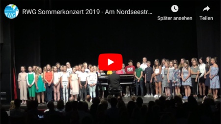 RWG Sommer­konzert 2019 - Am Nordsee­strand