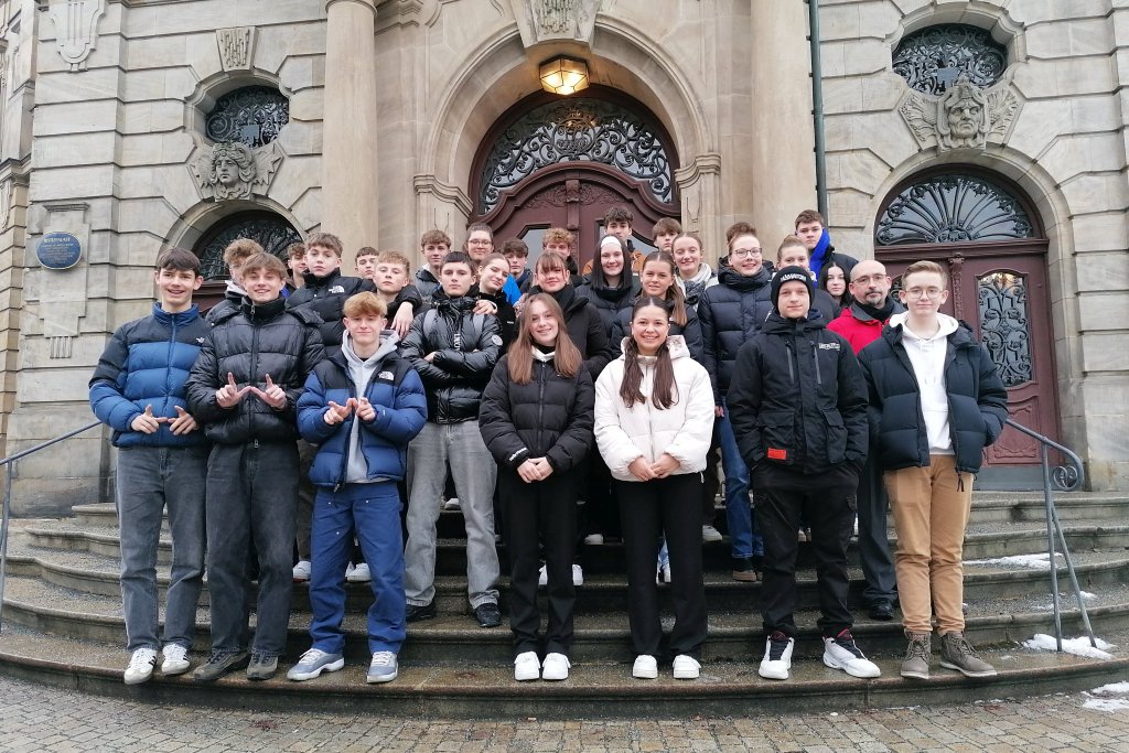 Unser Highlight des Schuljahres: zu Besuch bei der Staatsanwaltschaft Bayreuth