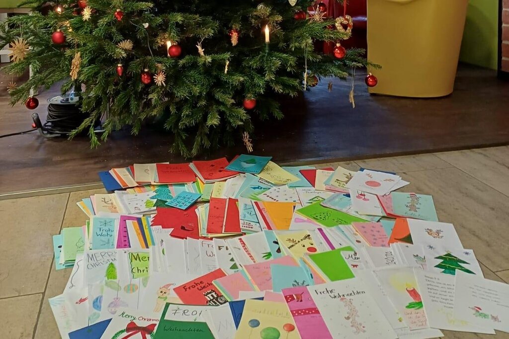 „Weihnachtspost mit Herz“ – ein besonderes Projekt am RWG