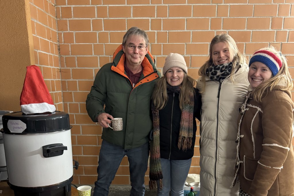 Weihnachtsstimmung im Pausenhof